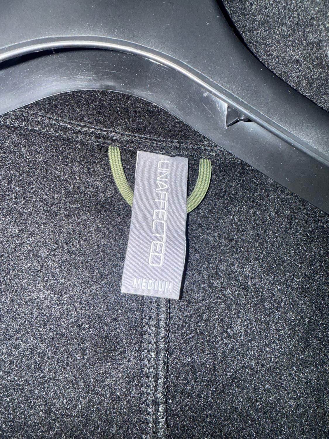 언어펙티드 블랙 후리스 자켓 상품이미지5