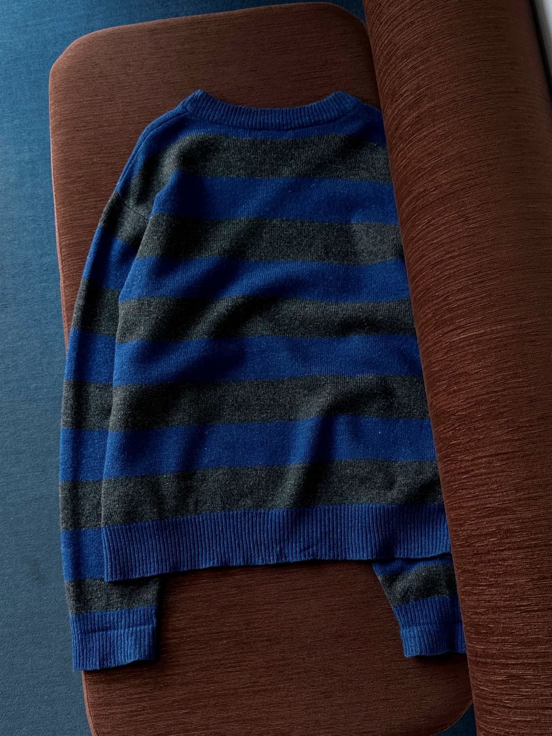 Middle gauge border knit TOP 상품이미지4