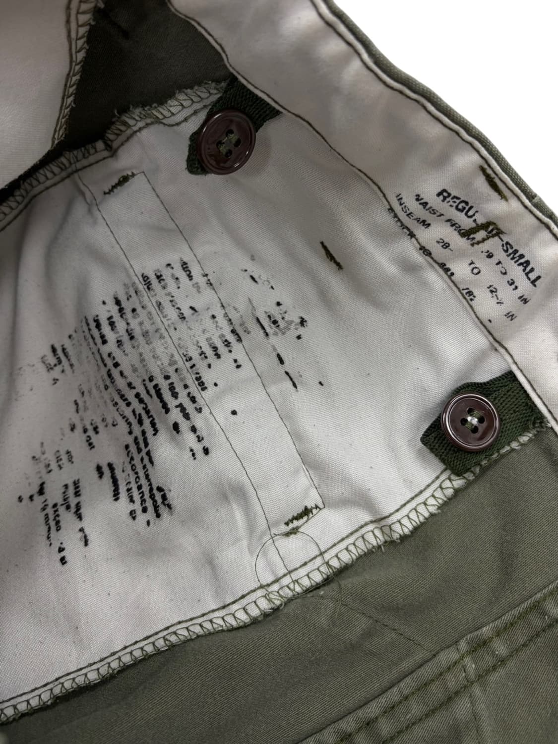 미군 OG M65 팬츠 (S) 상품이미지7