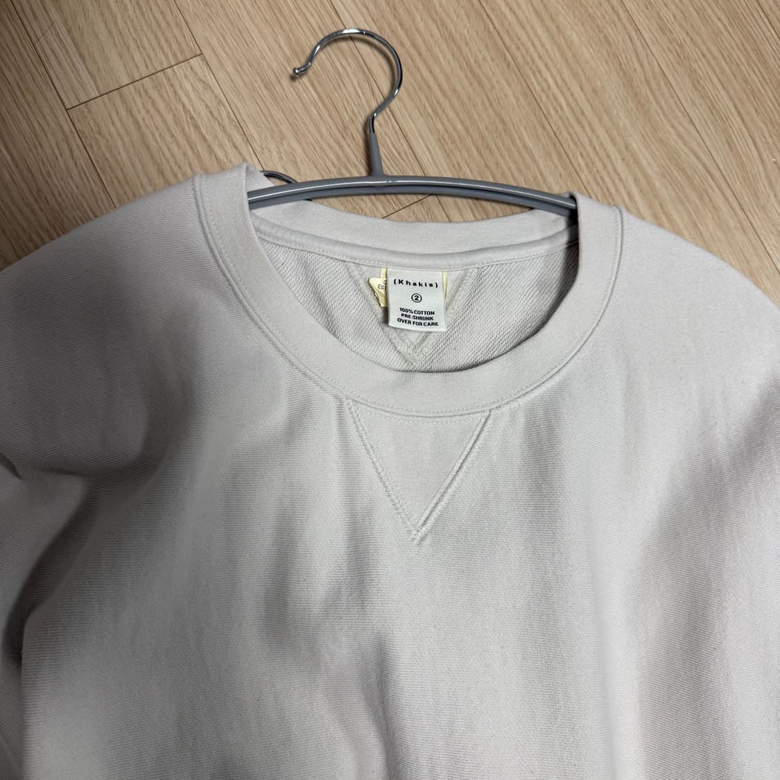 [L] 카키스 Khakis 맨투맨 Natural 상품이미지3