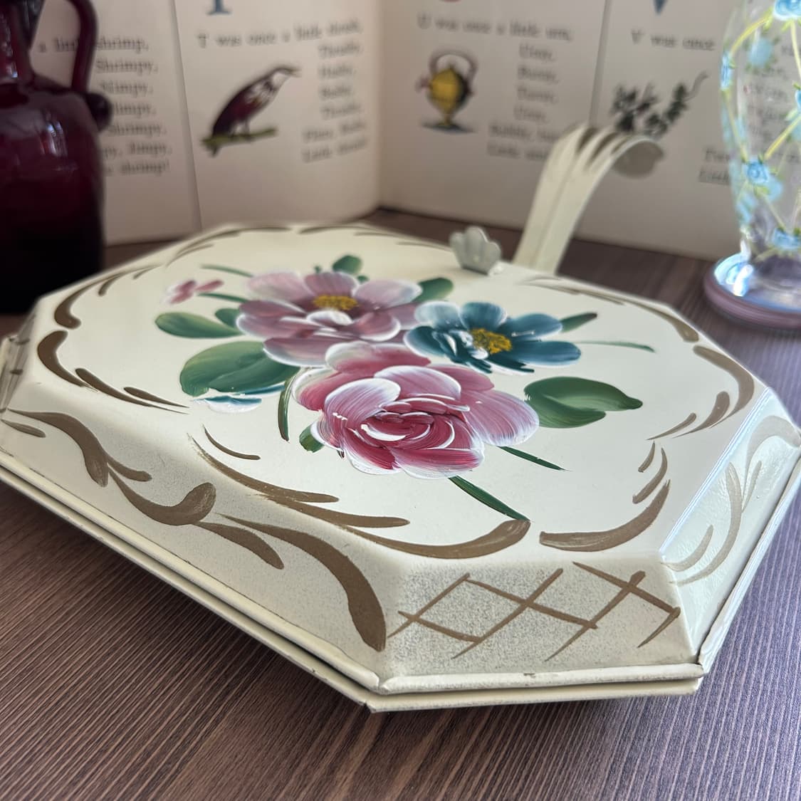 빈티지 쉐비시크 핸드페인티드 버틀러 소품 상품이미지10