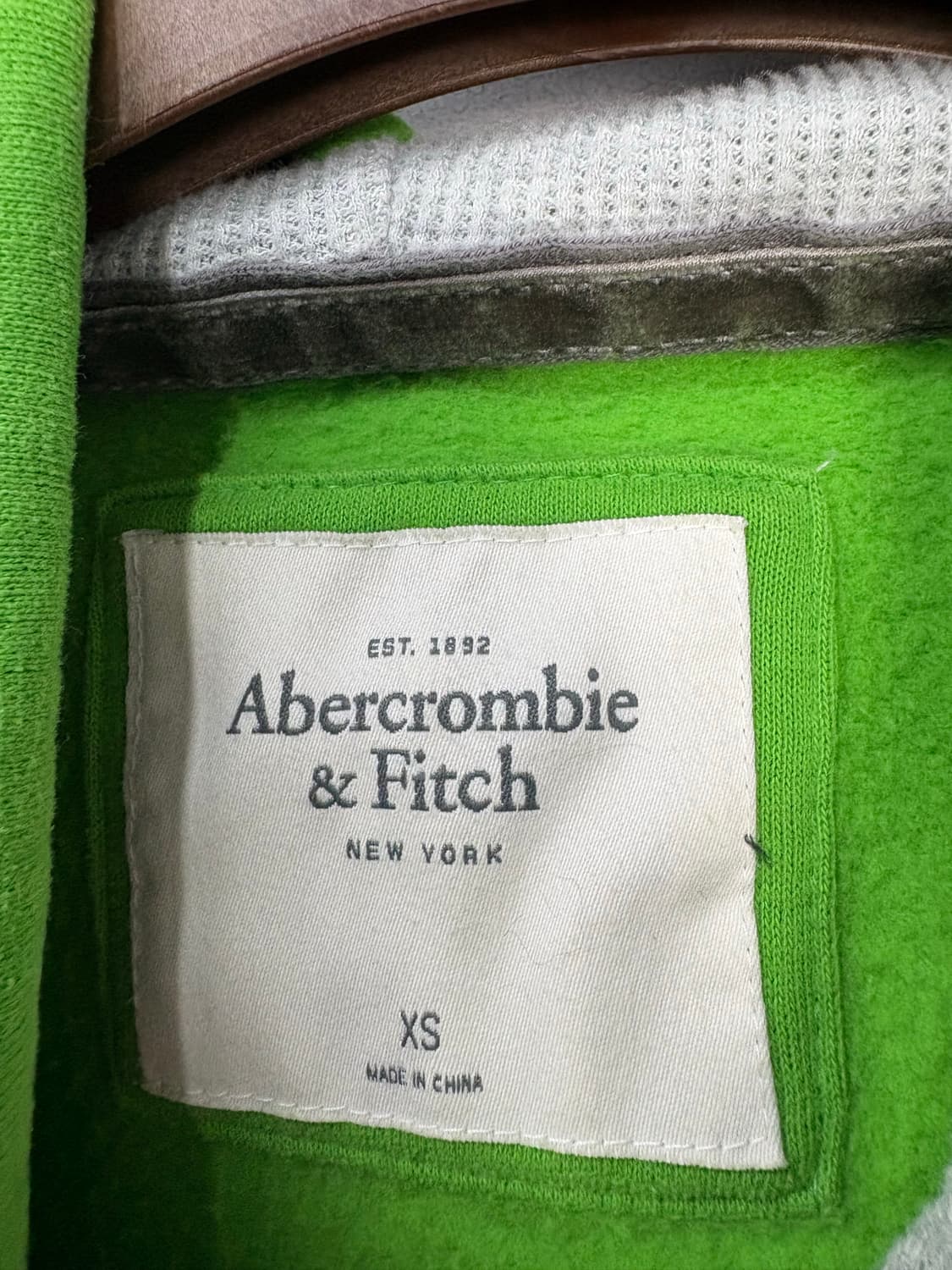 아베크롬비 y2k 아치 빅로고 후드티 A2890 상품이미지5