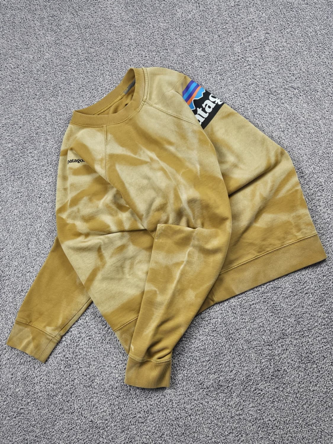 파타고니아 백로고 다잉 워시드 커스텀 크루넥 맨투맨 (L)/ 10139 상품이미지4