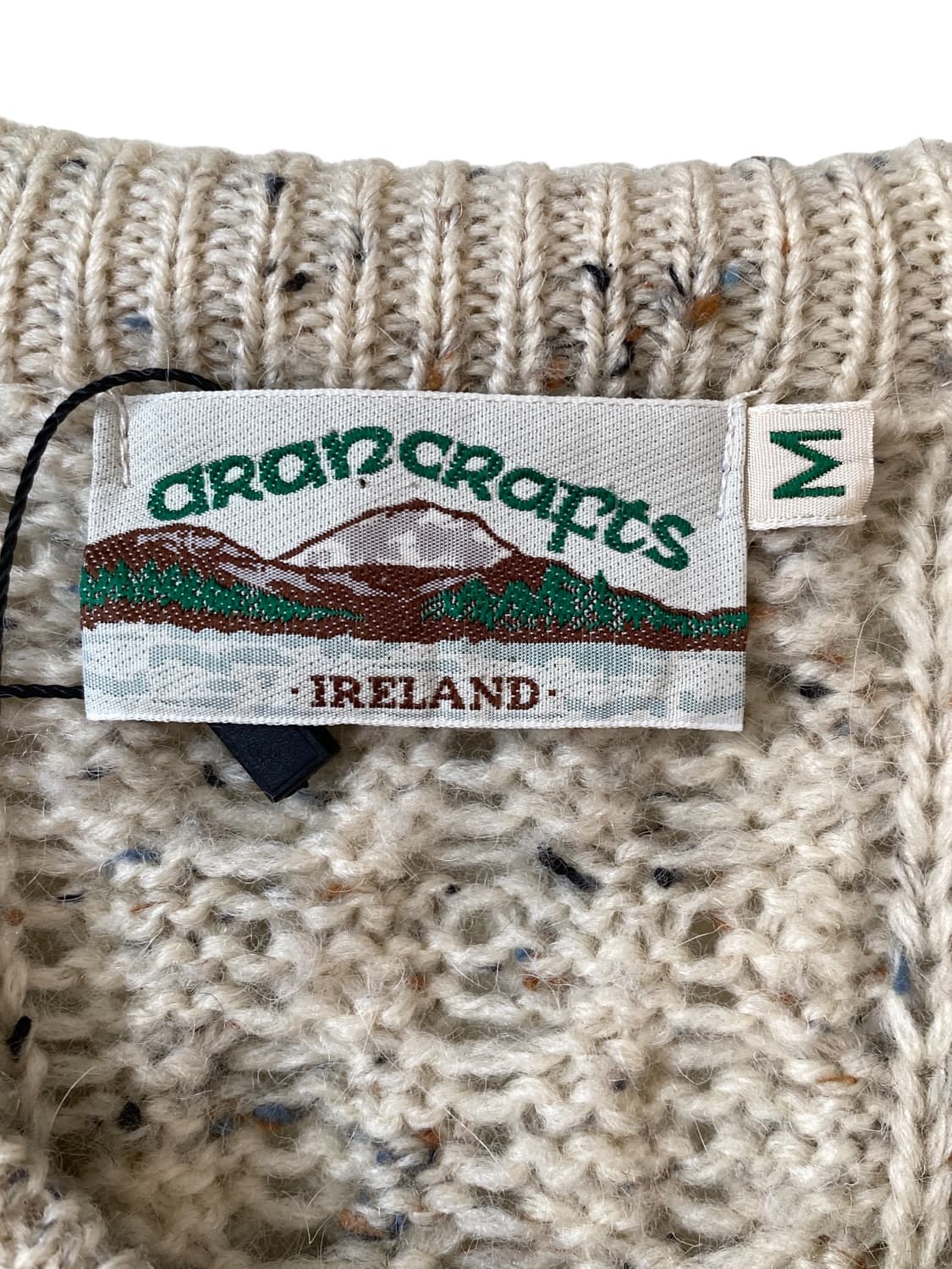 아란 크래프츠 케이블 니트 가디건 (Man M) AB1859 상품이미지3