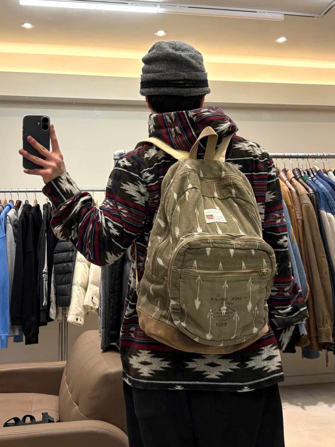 폴로 랄프로렌 데님앤서플라이 캔버스 백팩 상품이미지7