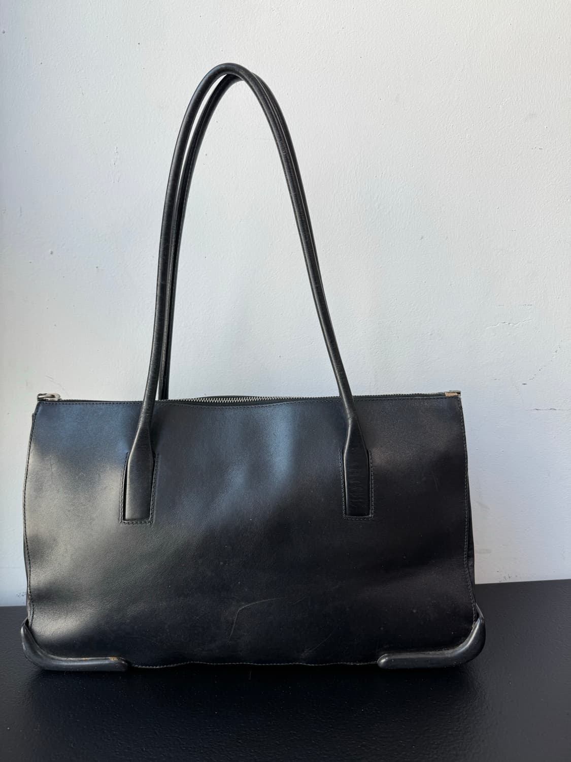 프라다 레더 숄더백(정품) 상품이미지4