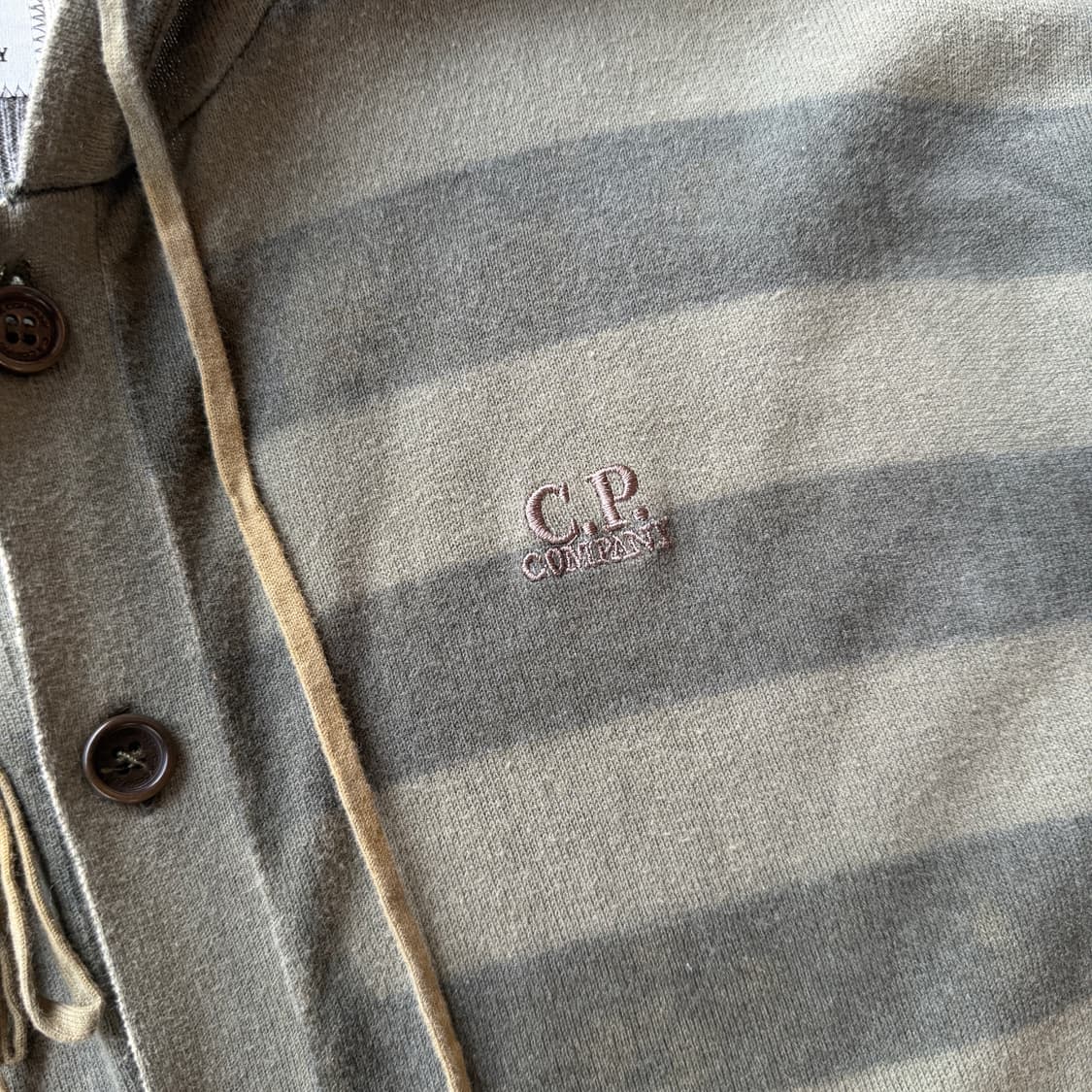 00s cp컴퍼니 스트라이프 후드 가디건 상품이미지4
