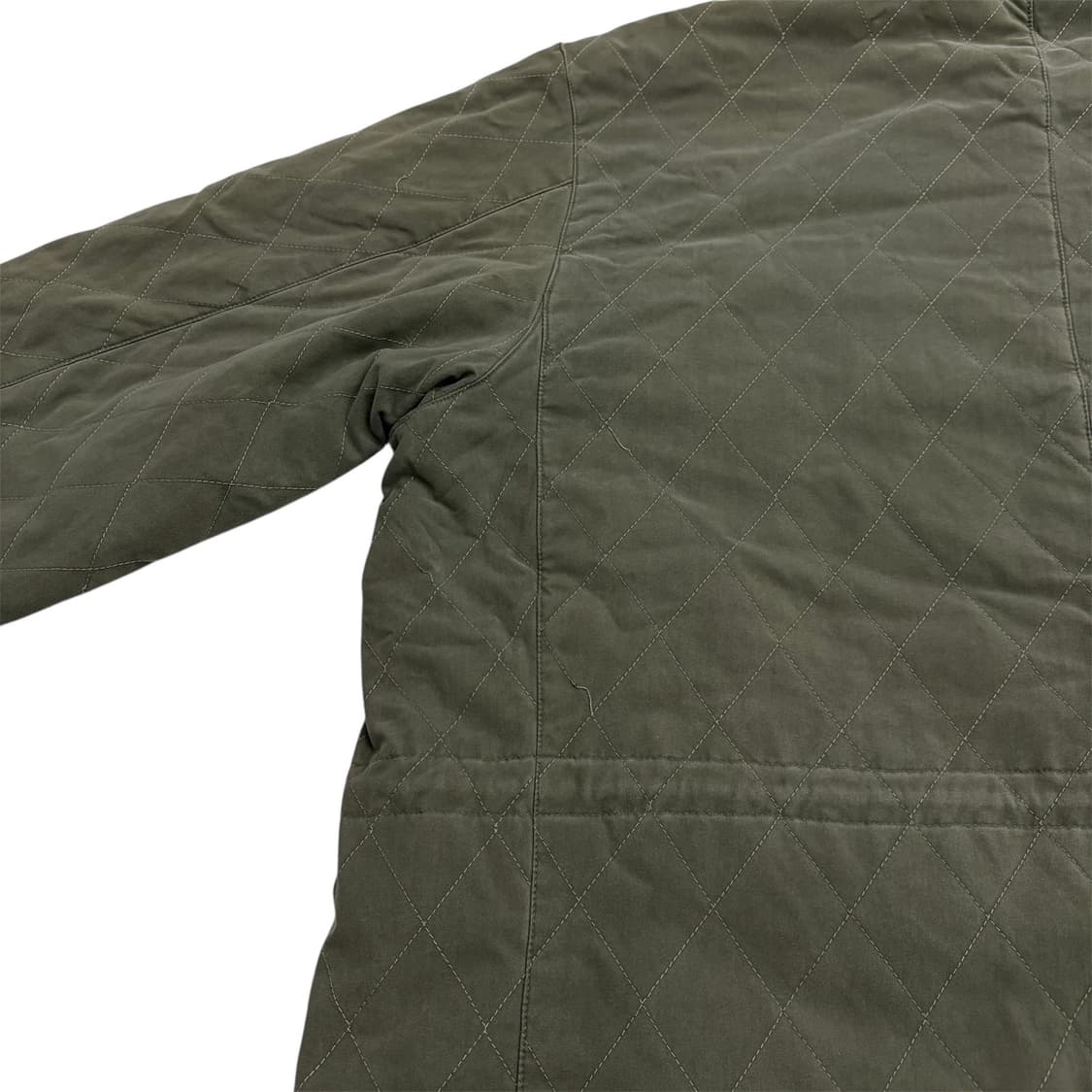 폴로 랄프로렌 90s 카키 퀼팅 자켓 100 L 상품이미지4