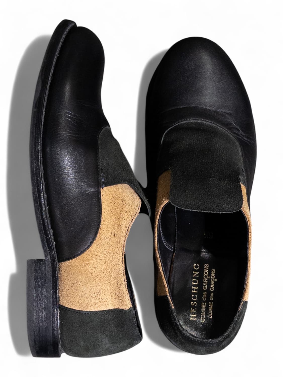 COMME des GARÇONS Leather & Suede SlipOn 상품이미지3