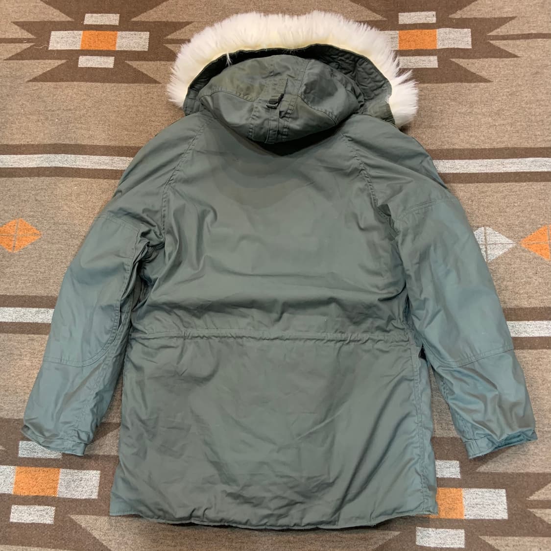 데드스탁)미군 오리지널 90s N-3B 콜드 파카 M 105 박스오염 상품이미지6