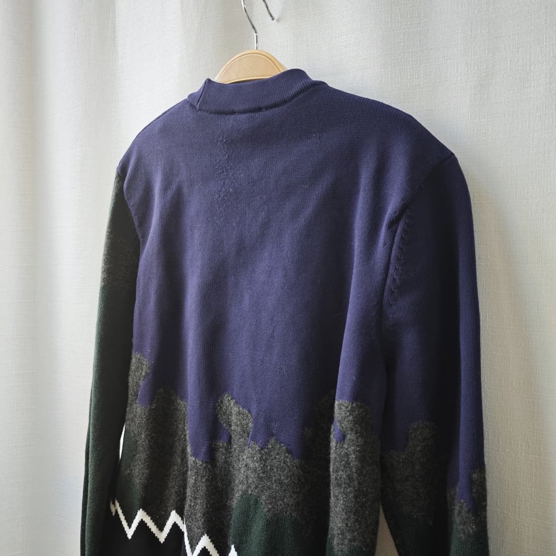 겐조 Moon House 울혼방 니트 M 상품이미지8