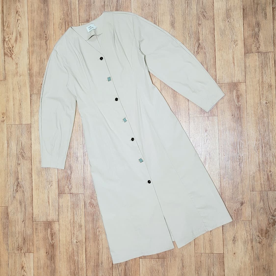 논로컬(NON LOCAL) 핀턱 노카라원피스 55 새상품 상품이미지3