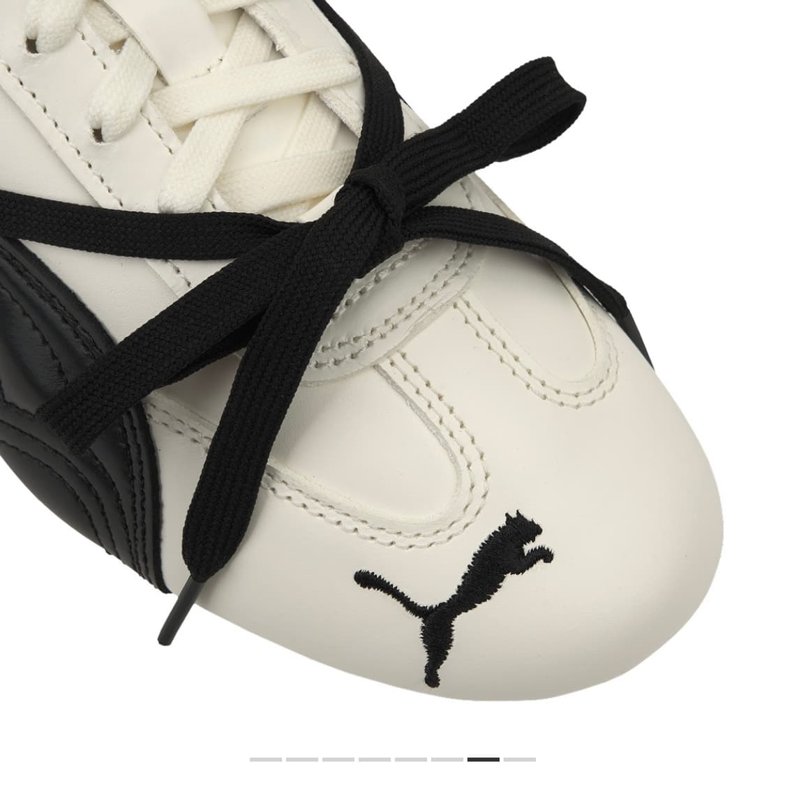 푸마 x 로제 스피드캣 LEA 웜 화이트 블랙 상품이미지3