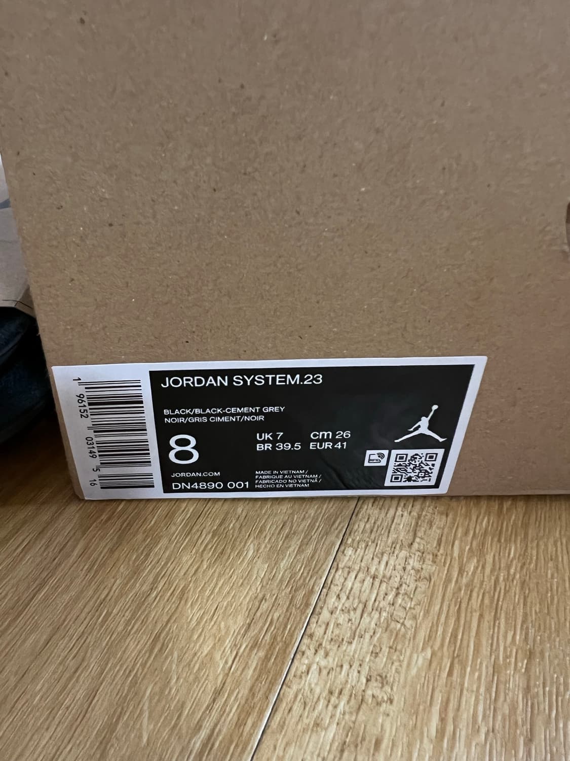 나이키 조던 시스템 23 블랙 클로그 260사이즈 상품이미지8