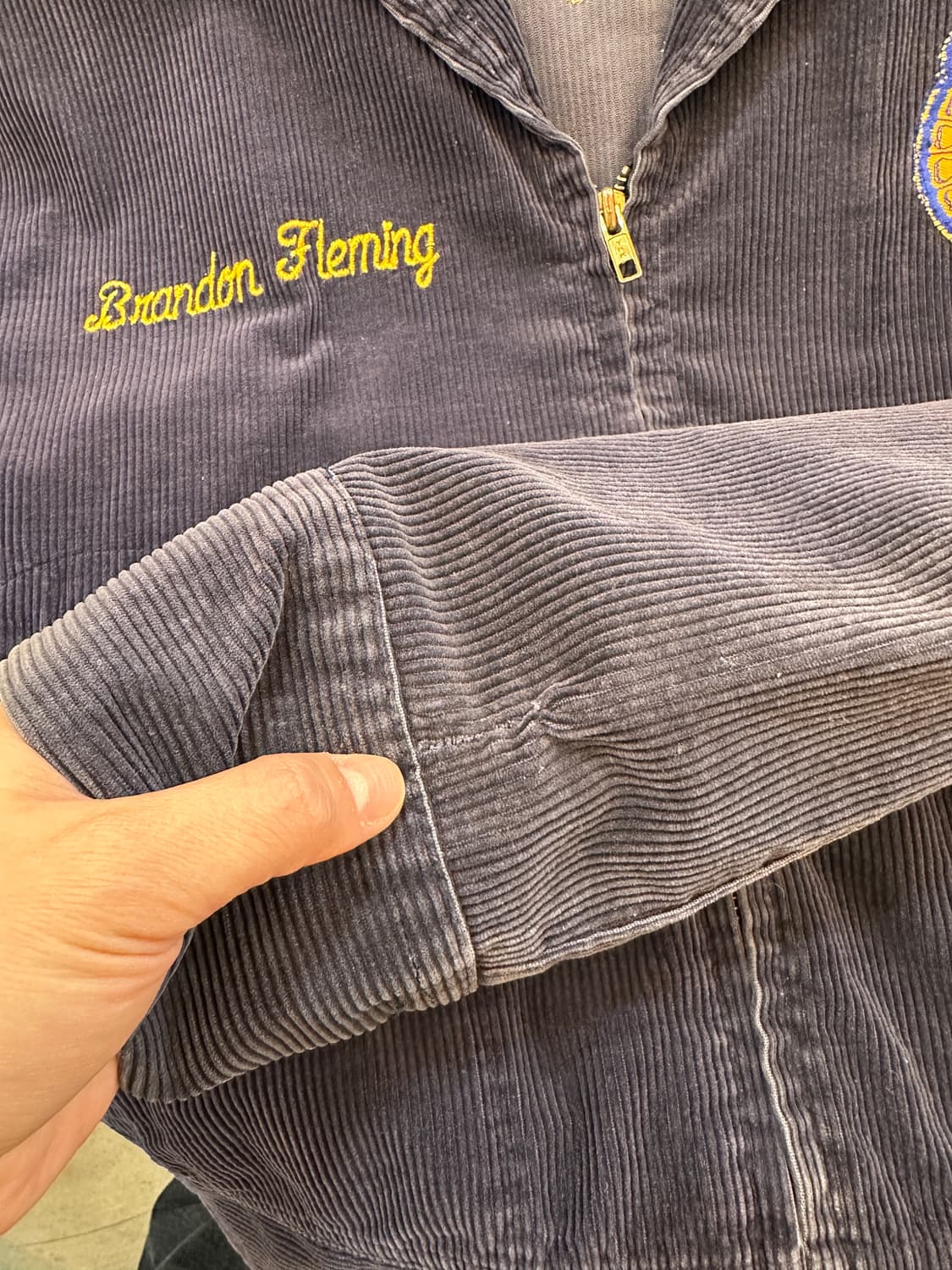 National FFA 텍사스 네이비 코듀로이 재킷 상품이미지9