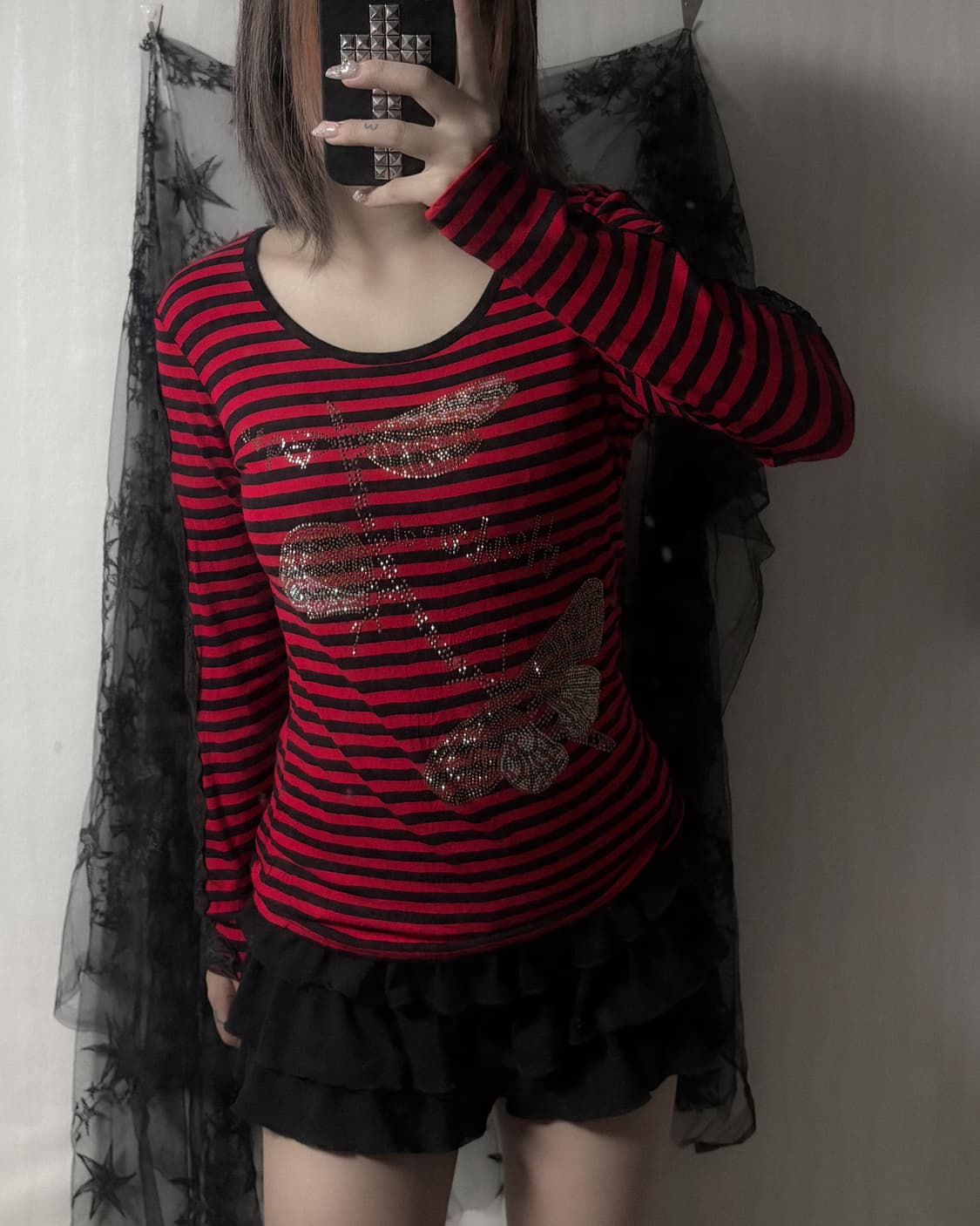 펑크 스트라이프 롱슬리브  상품이미지2