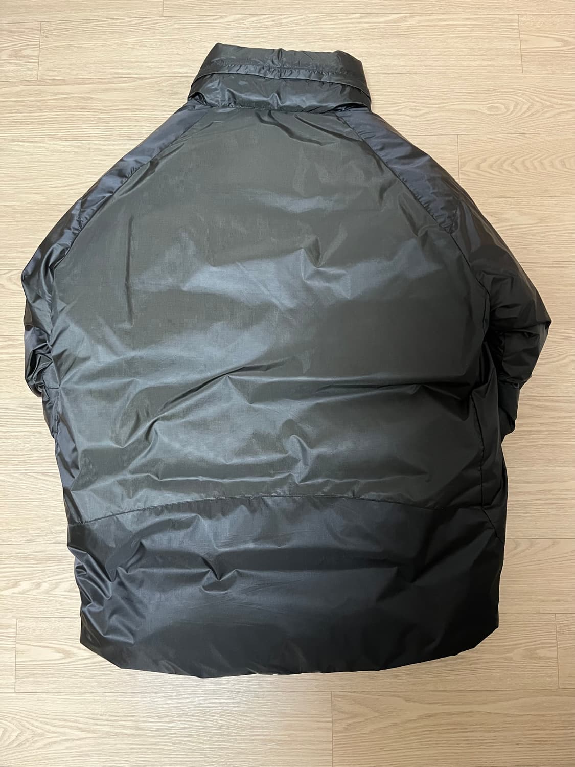 난가 스탠드 칼라 다운 자켓 미카미 블랙 - L 상품이미지7