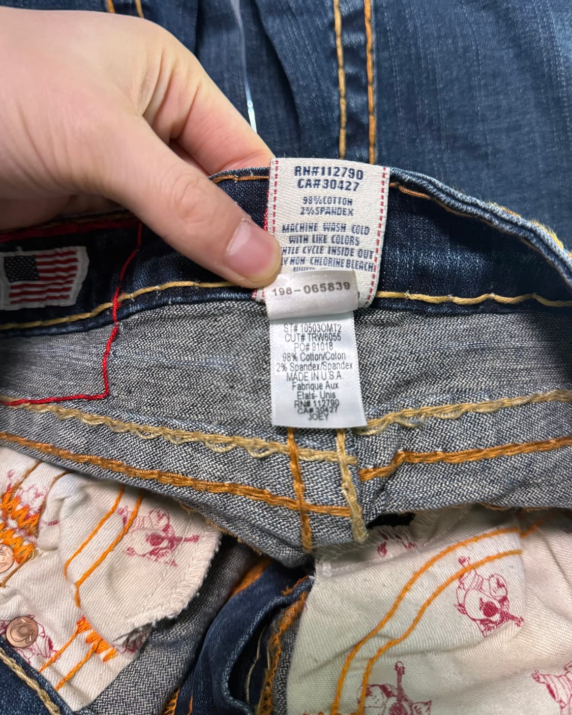 트루릴리젼 조이 슈퍼 티 부츠컷 중청 워싱 데님 부츠컷 나팔 플레어 25 상품이미지5