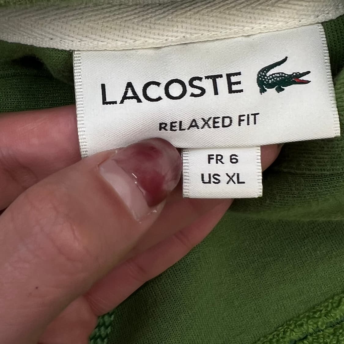 라코스테 로고 패치 후드티 r2831 상품이미지5