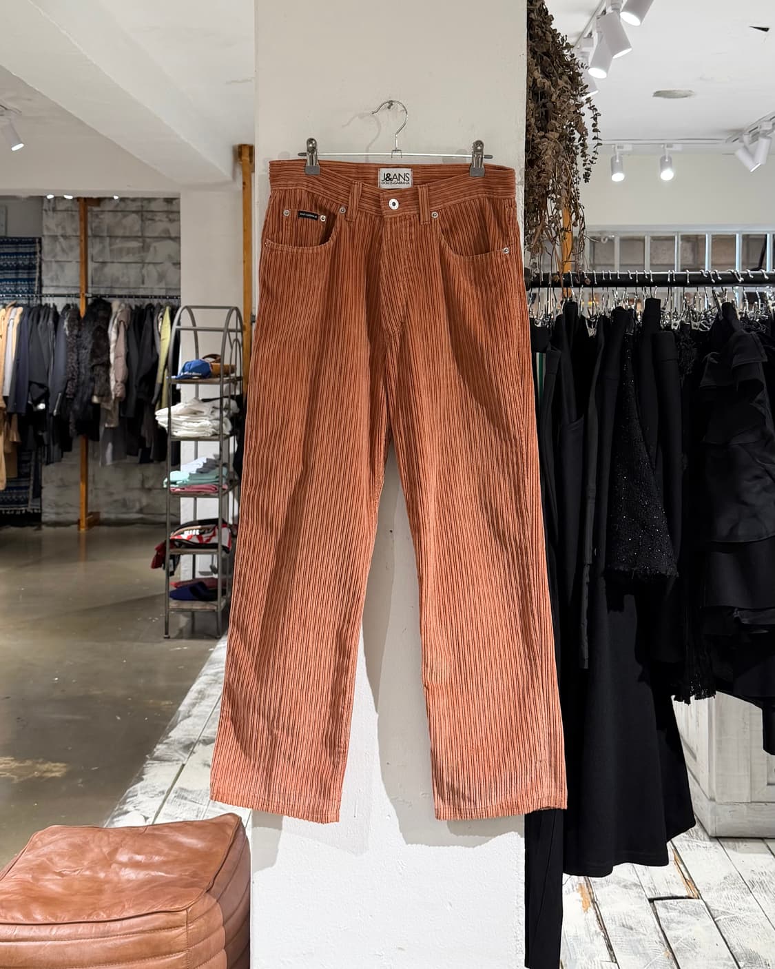 돌체앤가바나 진스 코랄 코듀로이 와이드 팬츠 상품이미지1