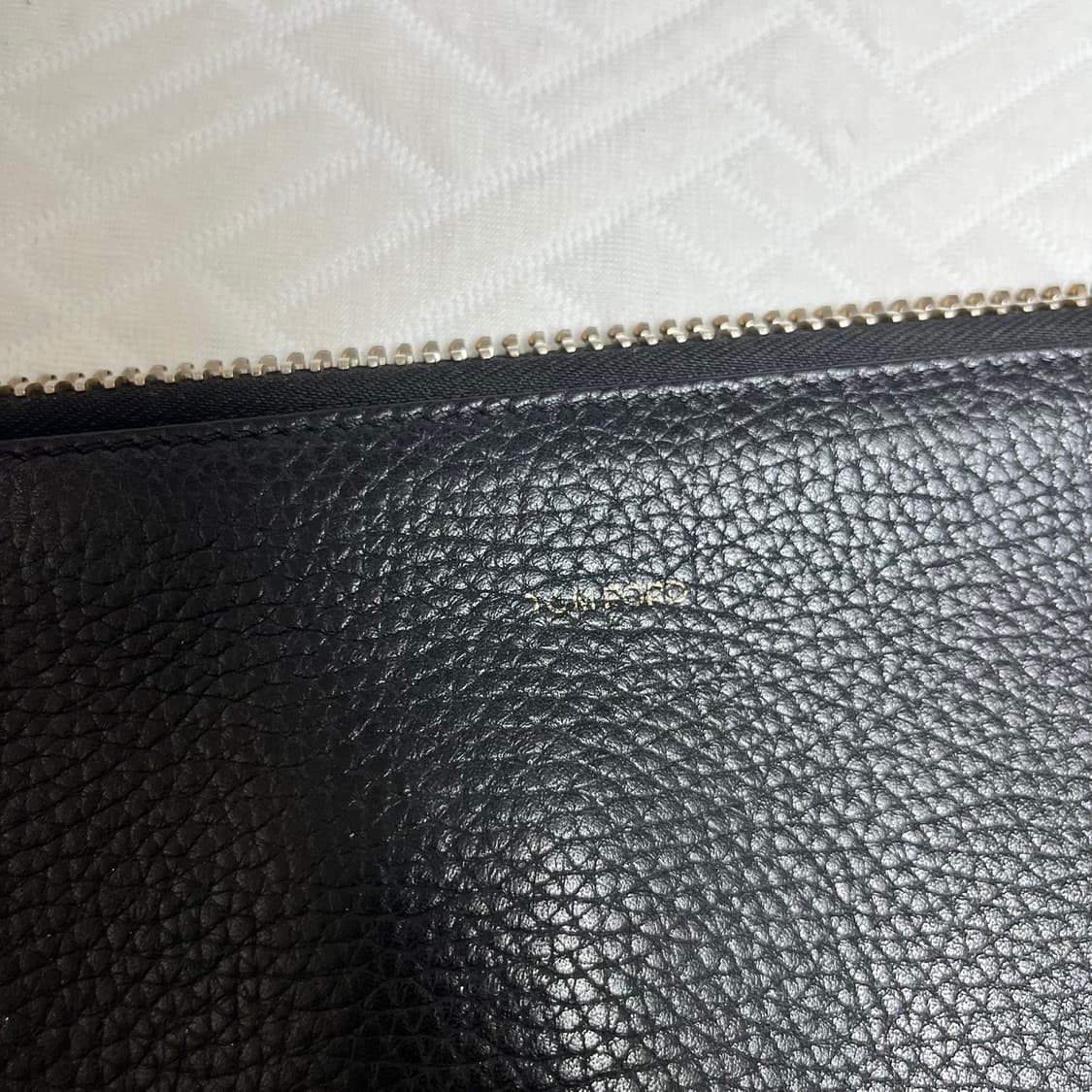 정품 OS) 톰포드 버클리 카프스킨 클러치 백 상품이미지4