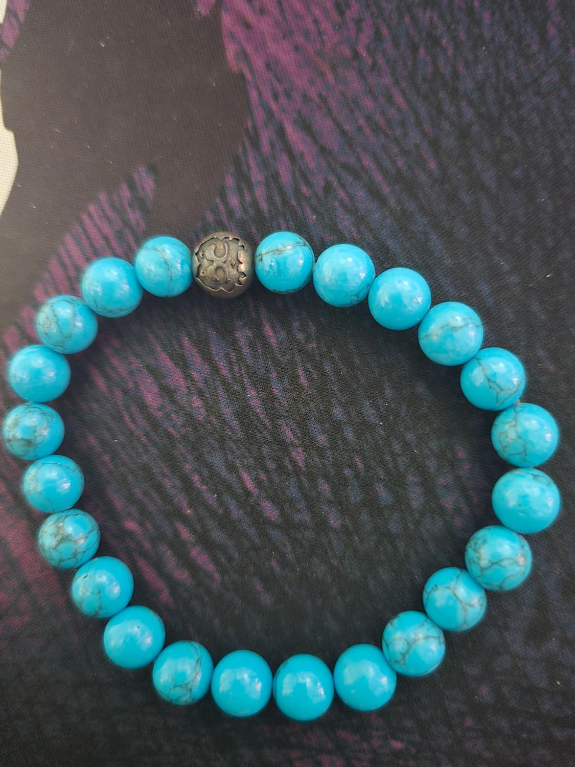 터키석 오닉스 팔찌 실버925 일괄 상품이미지2