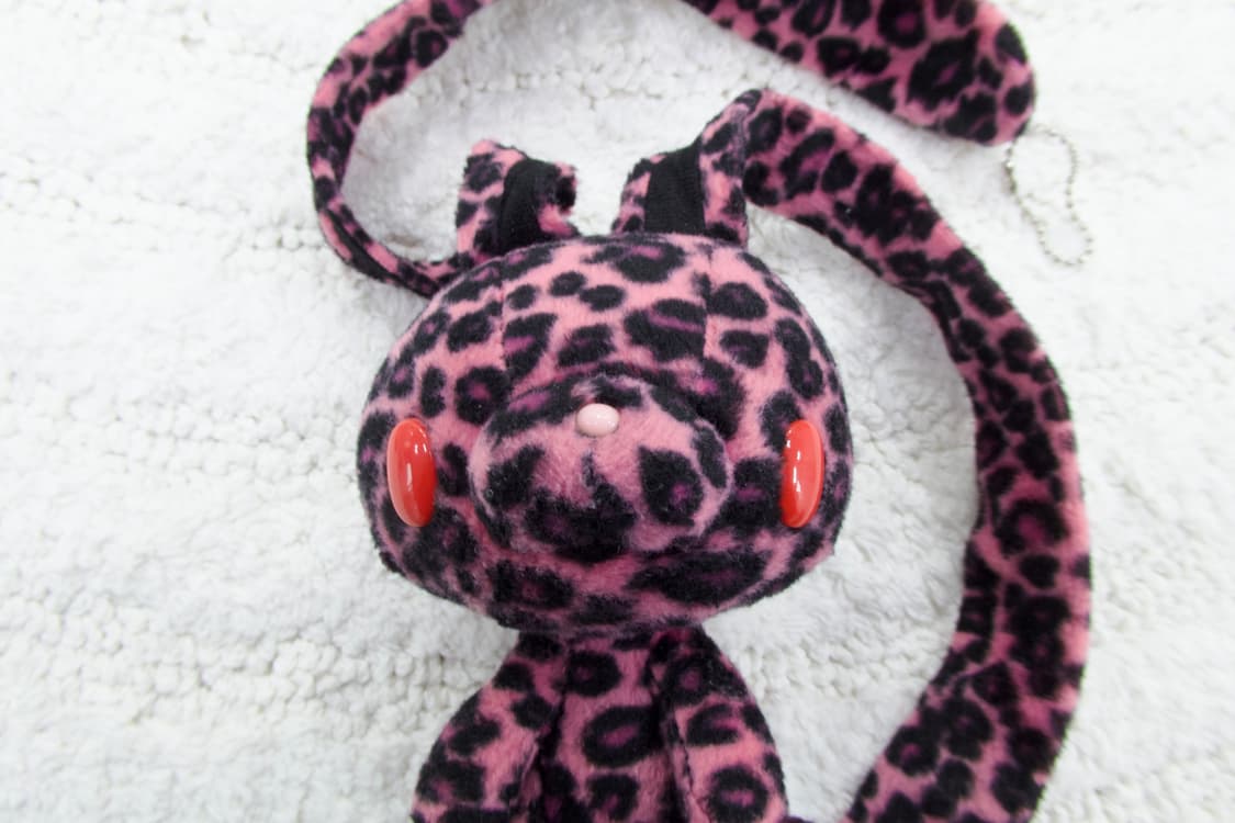 범용토끼 핑크 레오파드 키링 상품이미지2