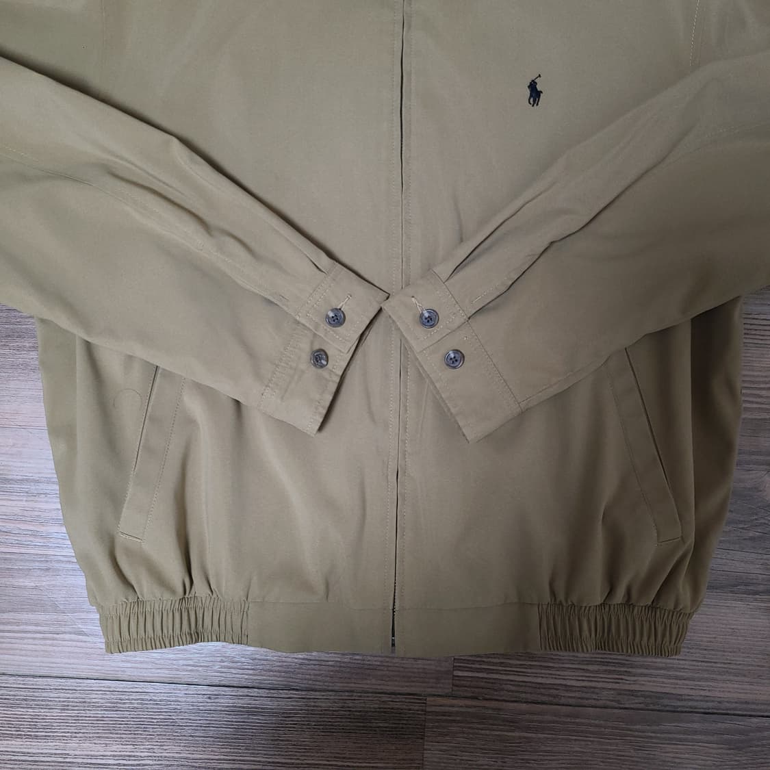 (105새상품급) 폴로 바이스윙 윈드브레이크 블루종 스윙탑 베이지 자켓 상품이미지4