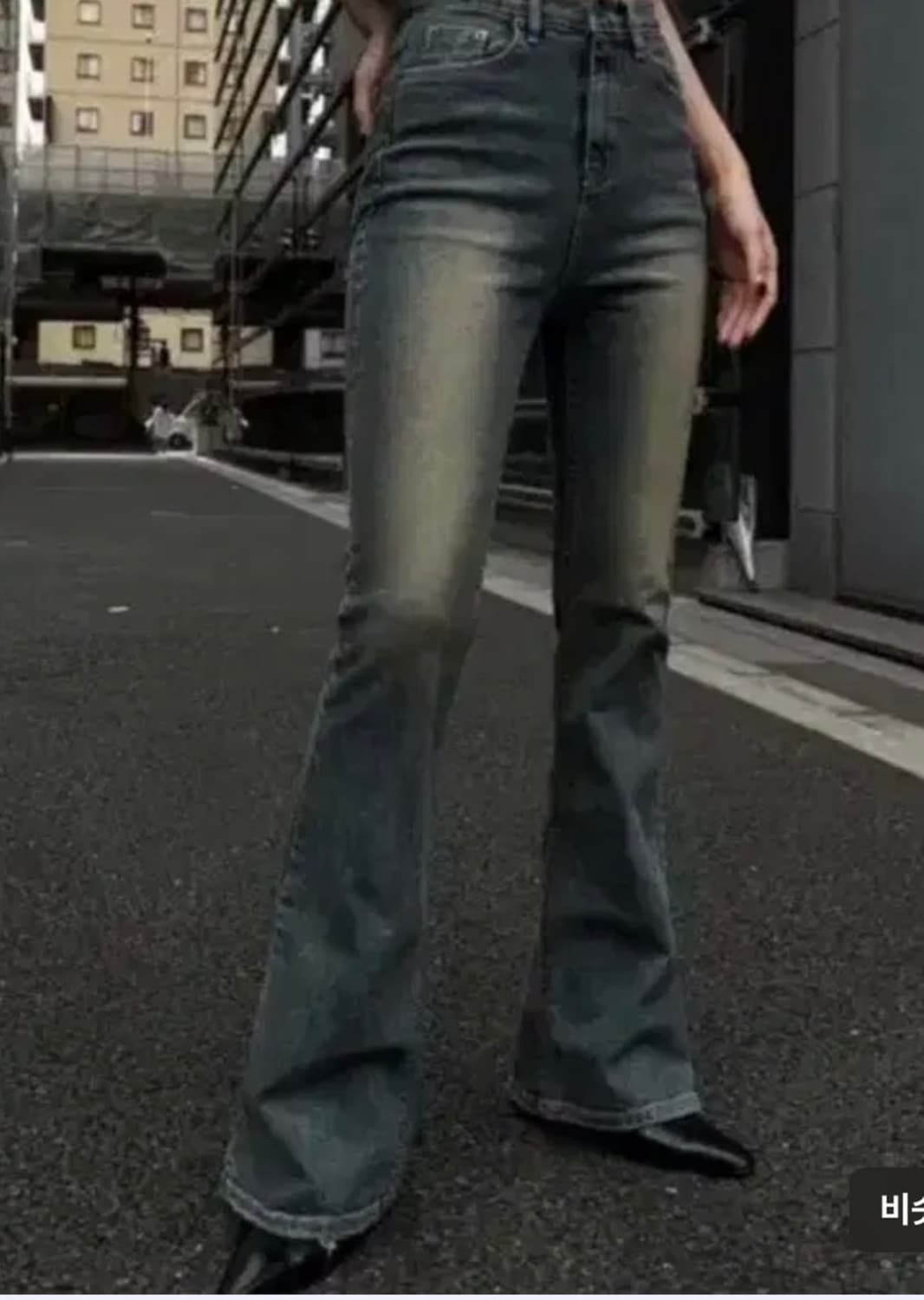 이네기 베어부츠컷 M 블랙, 블루 상품이미지3