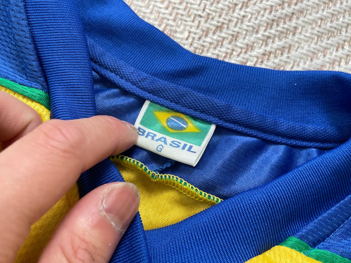 빈티지 브라질 국가대표 유니폼  상품이미지4