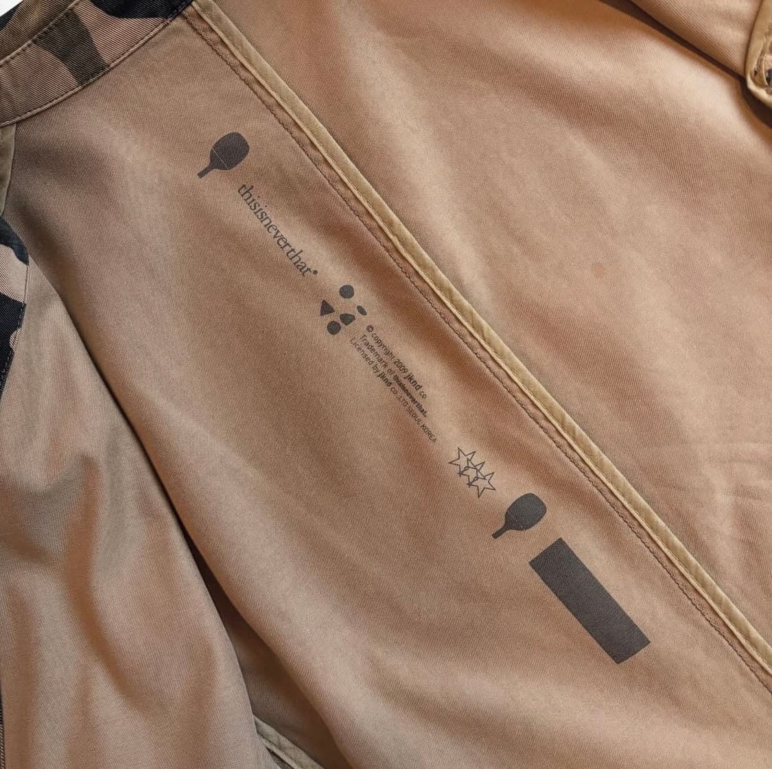 디스이즈네버댓 카모 자켓 상품이미지5