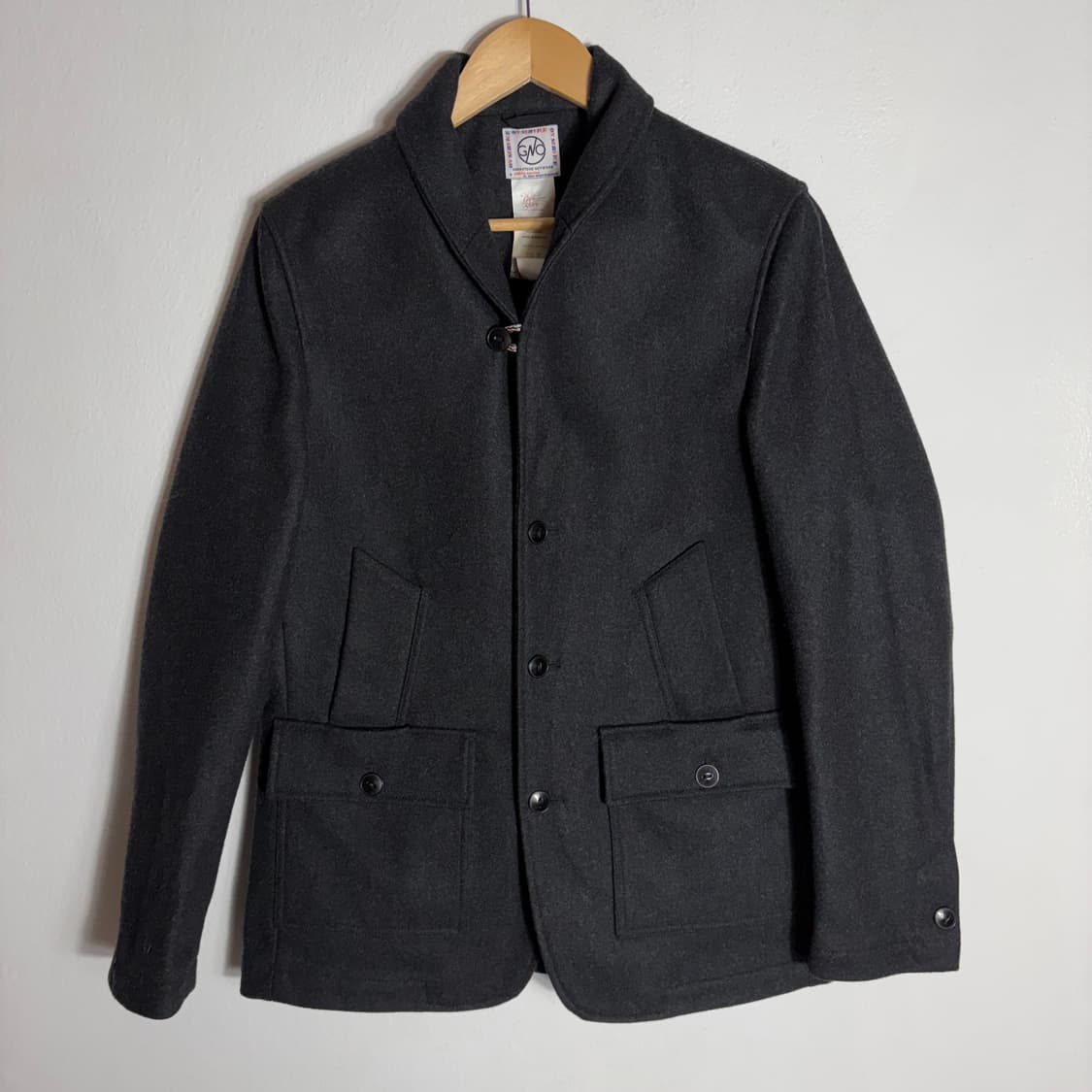 가브스토어 다크그레이 울자켓(Free) 상품이미지1