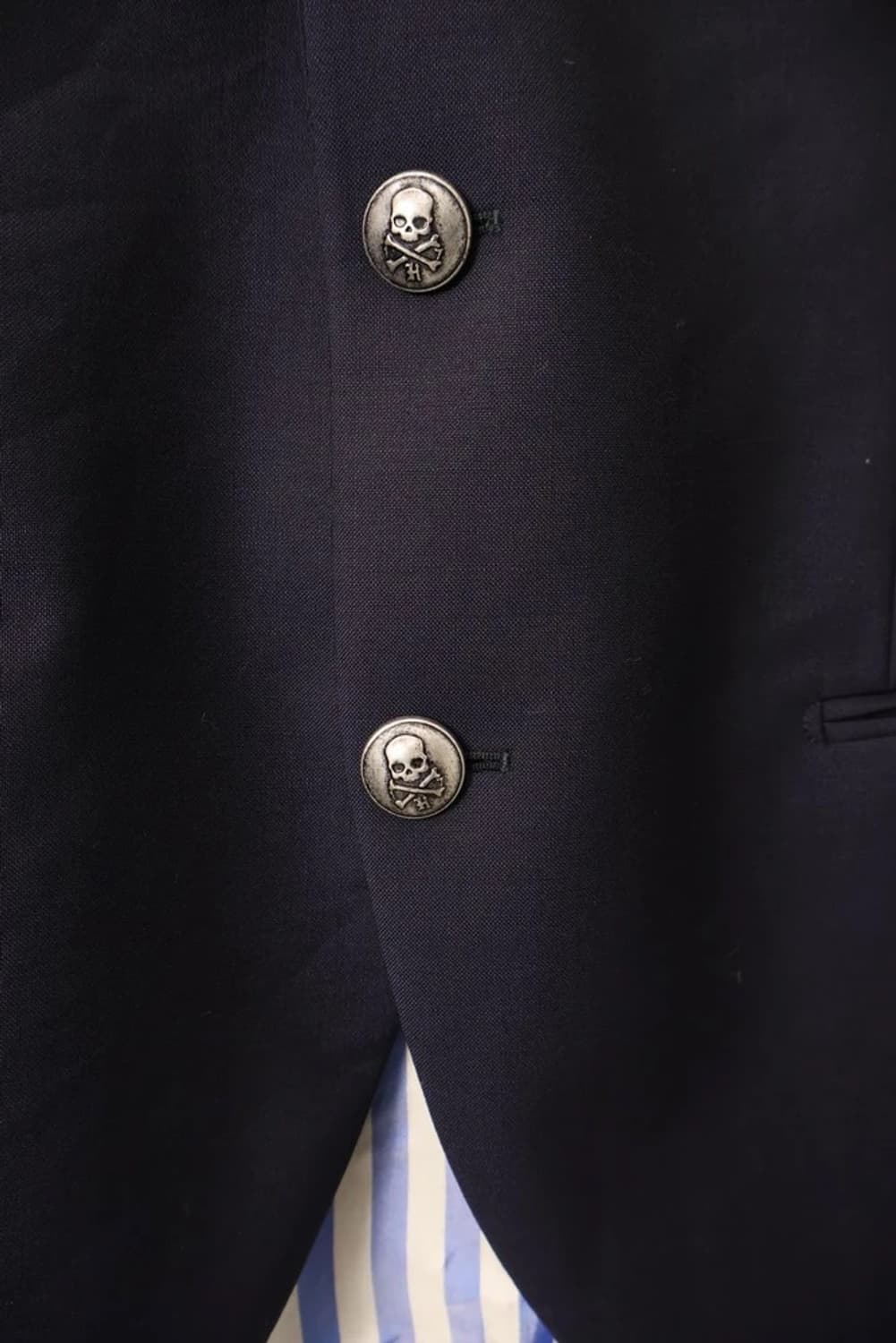 HYDROGEN Skull Button Wool Blazer 상품이미지4