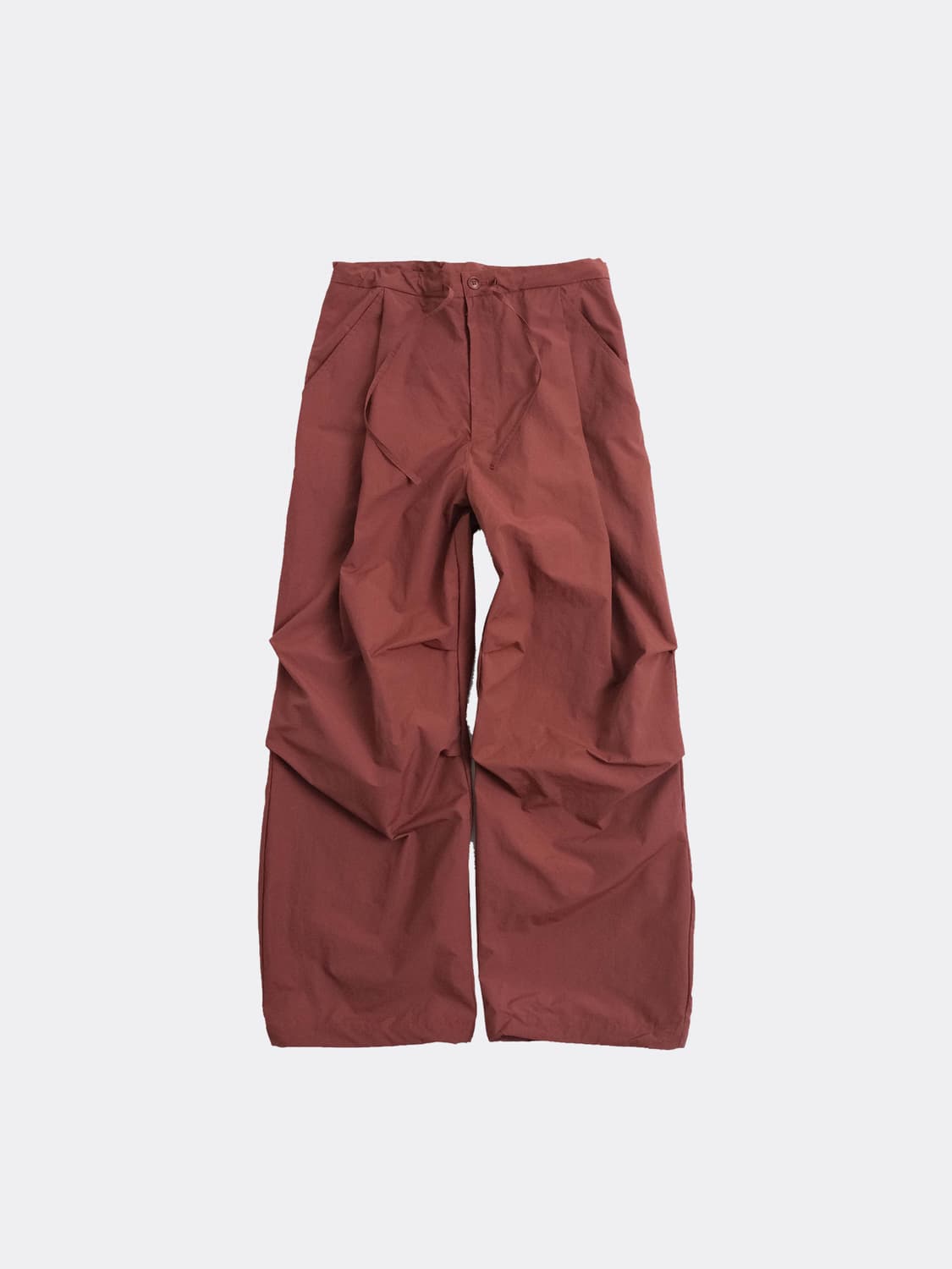 999 휴머니티 NYLON EASY PANTS-MAROON 상품이미지2