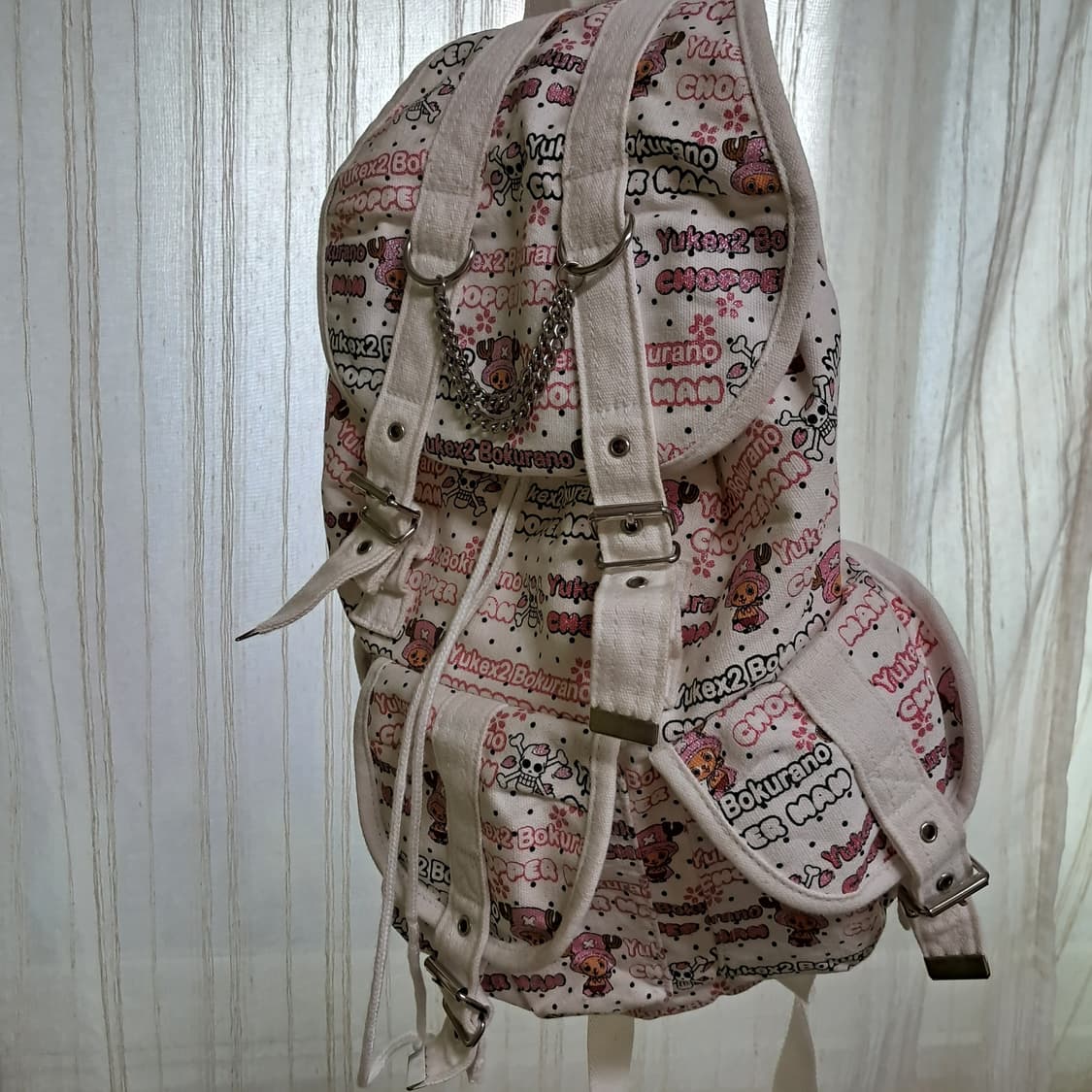 원피스 쵸파 쓰리포켓 백팩 상품이미지2