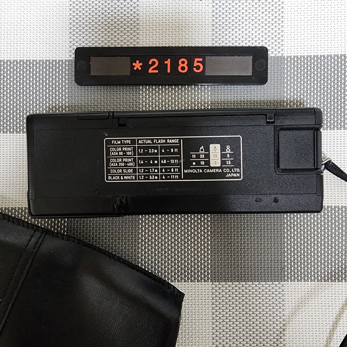 미놀타 포켓 오토팩 430 E 110미리 필름카메라 파우치포함 상품이미지4