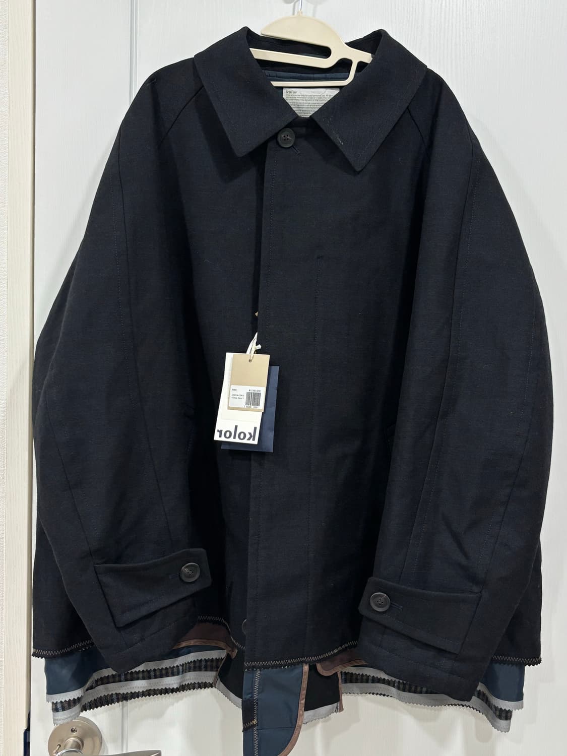 Kolor 100% 울자켓 상품이미지2