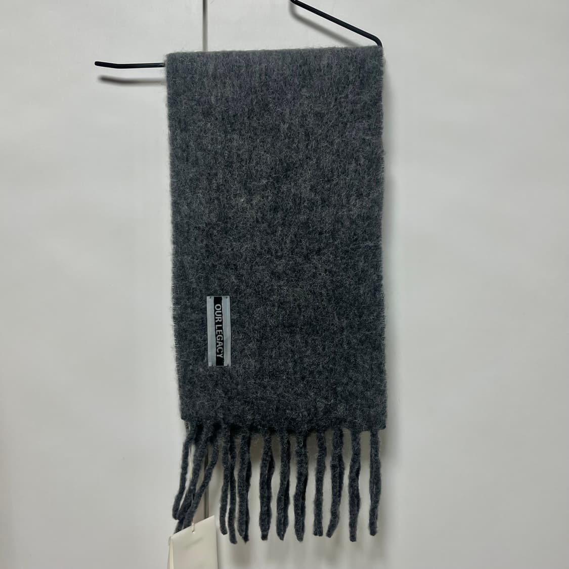 아워레가시 25fw ESTATE 알파카 머플러/그레이 상품이미지2