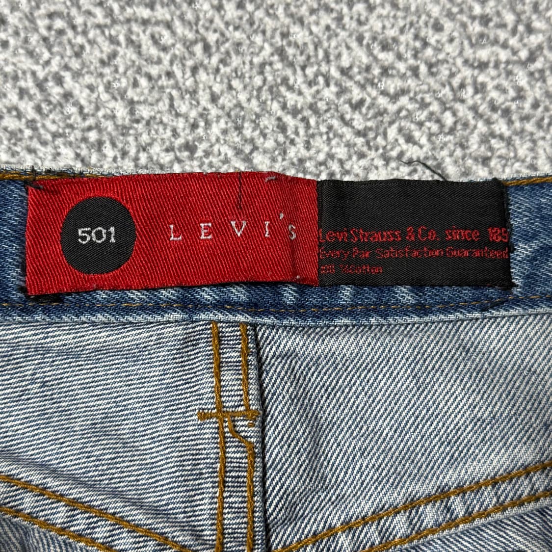 리바이스 501 연청 데님 30-31 추천 상품이미지7