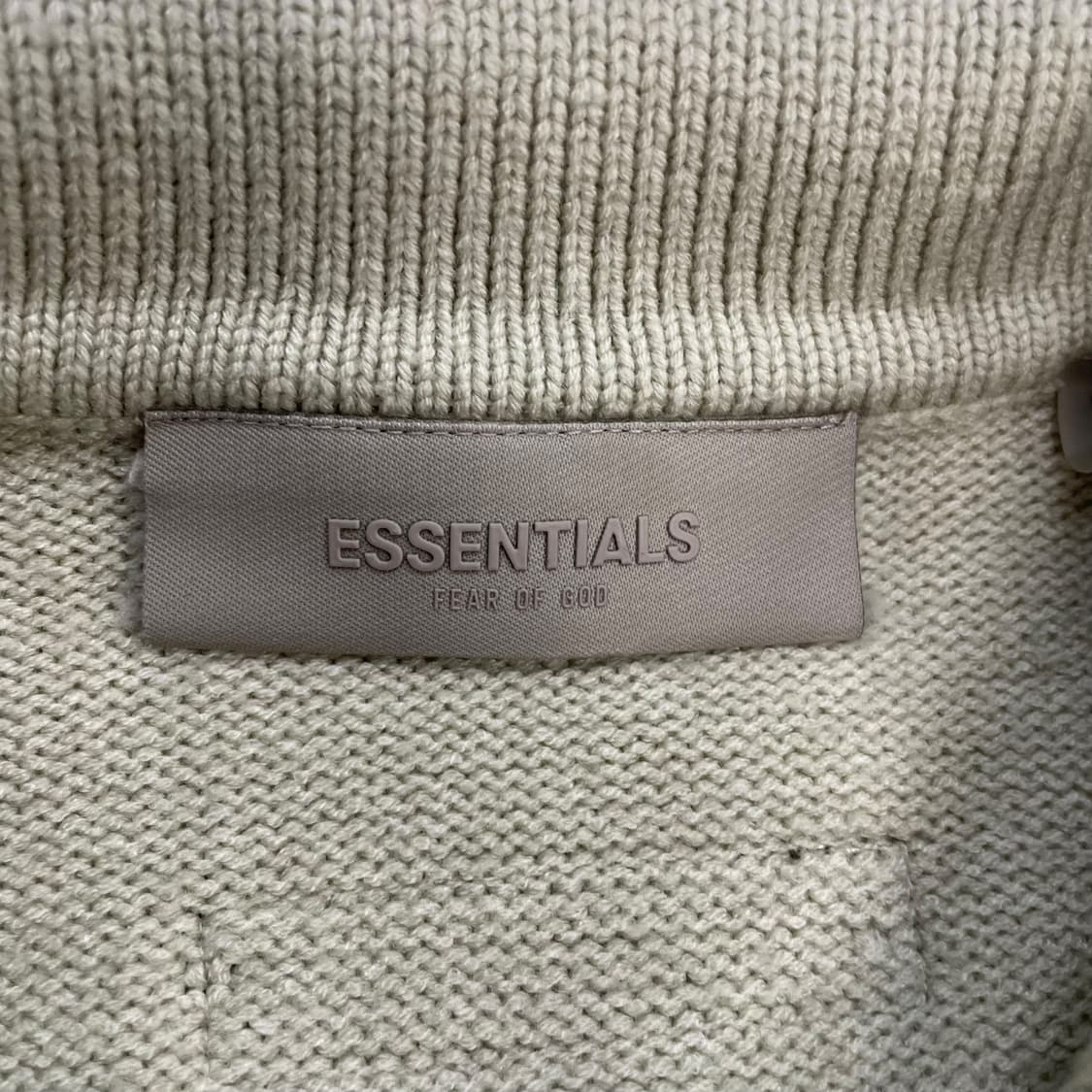 에센셜 피어오브갓 빅 E 폴로 니트 상품이미지5