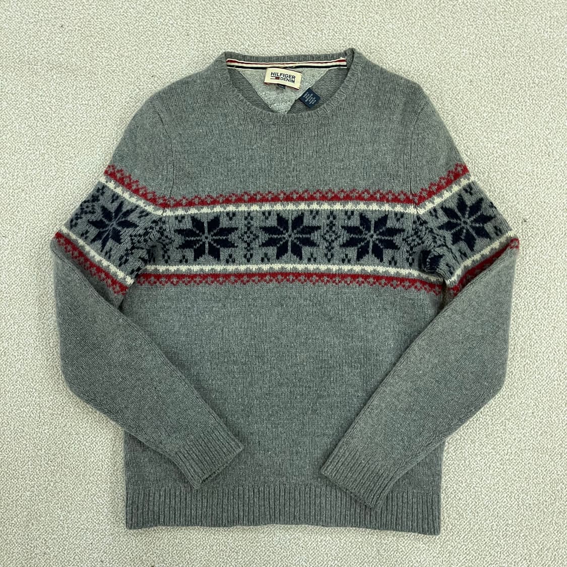 M 타미힐피거 노르딕 니트 스웨터 0129M1 상품이미지1