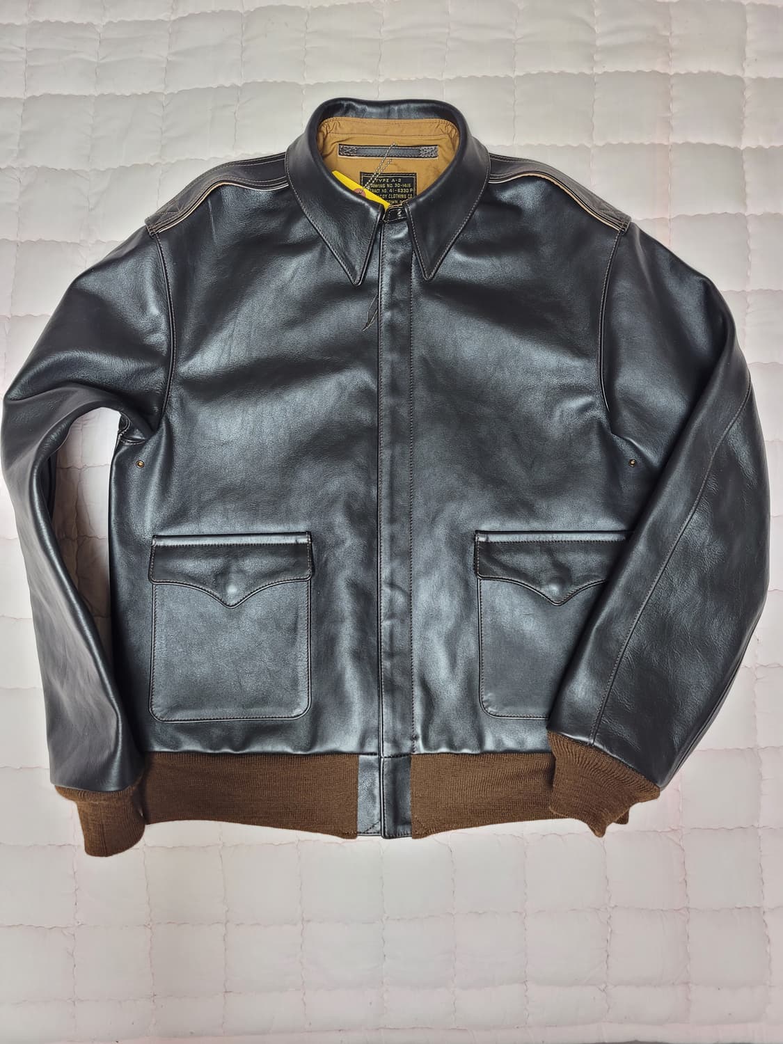The Real McCoy's A-2 가죽자켓 40 새제품 상품이미지2