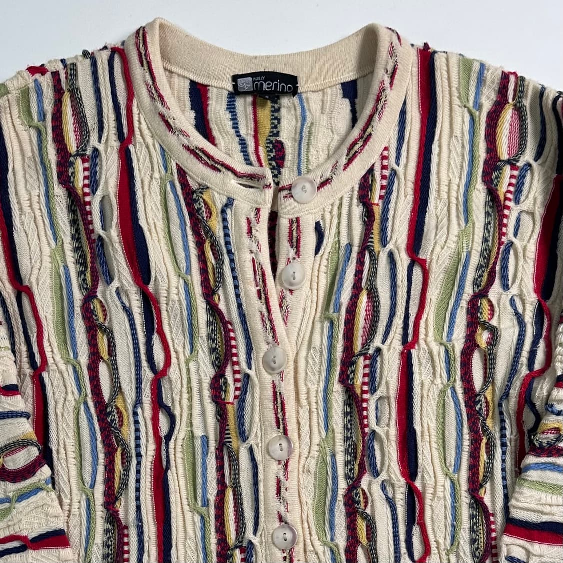 VTG 케이블 니트 가디건 상품이미지2