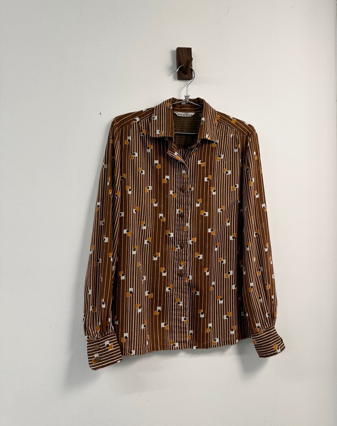 vintage dior  디올 패턴 셔츠 L  상품이미지4