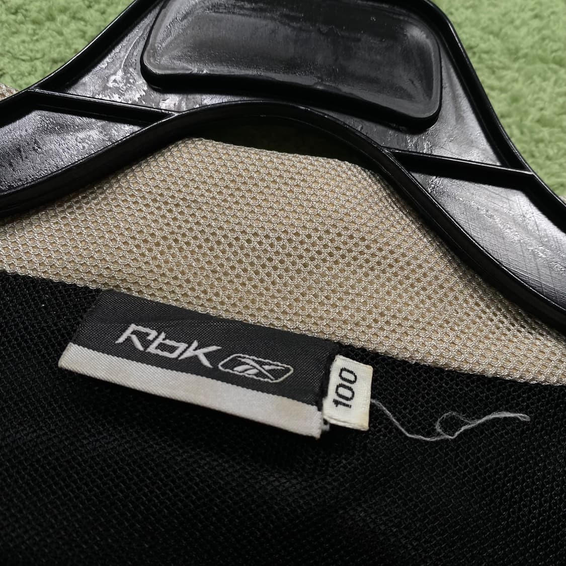 리복 블랙 올드스쿨 윈드브레이커 상품이미지4