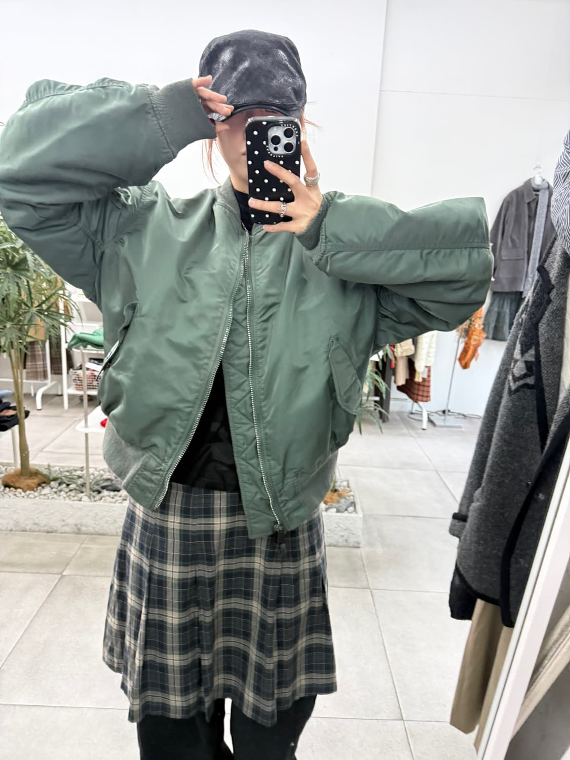 XL)알파인더스트리 리버시블 ma-1 플라이트 자켓 상품이미지2