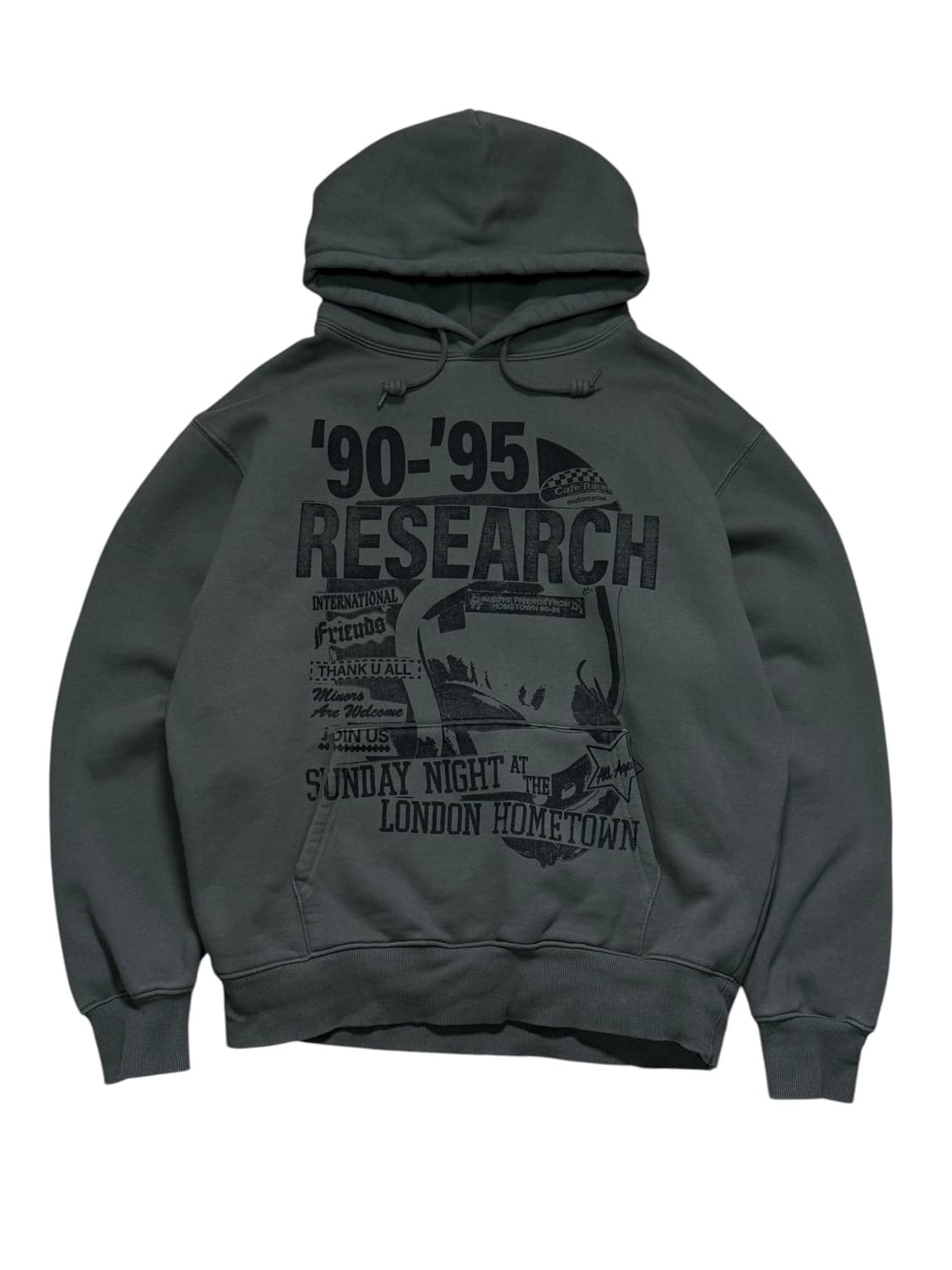 비바스튜디오 카키 후드티 상품이미지2