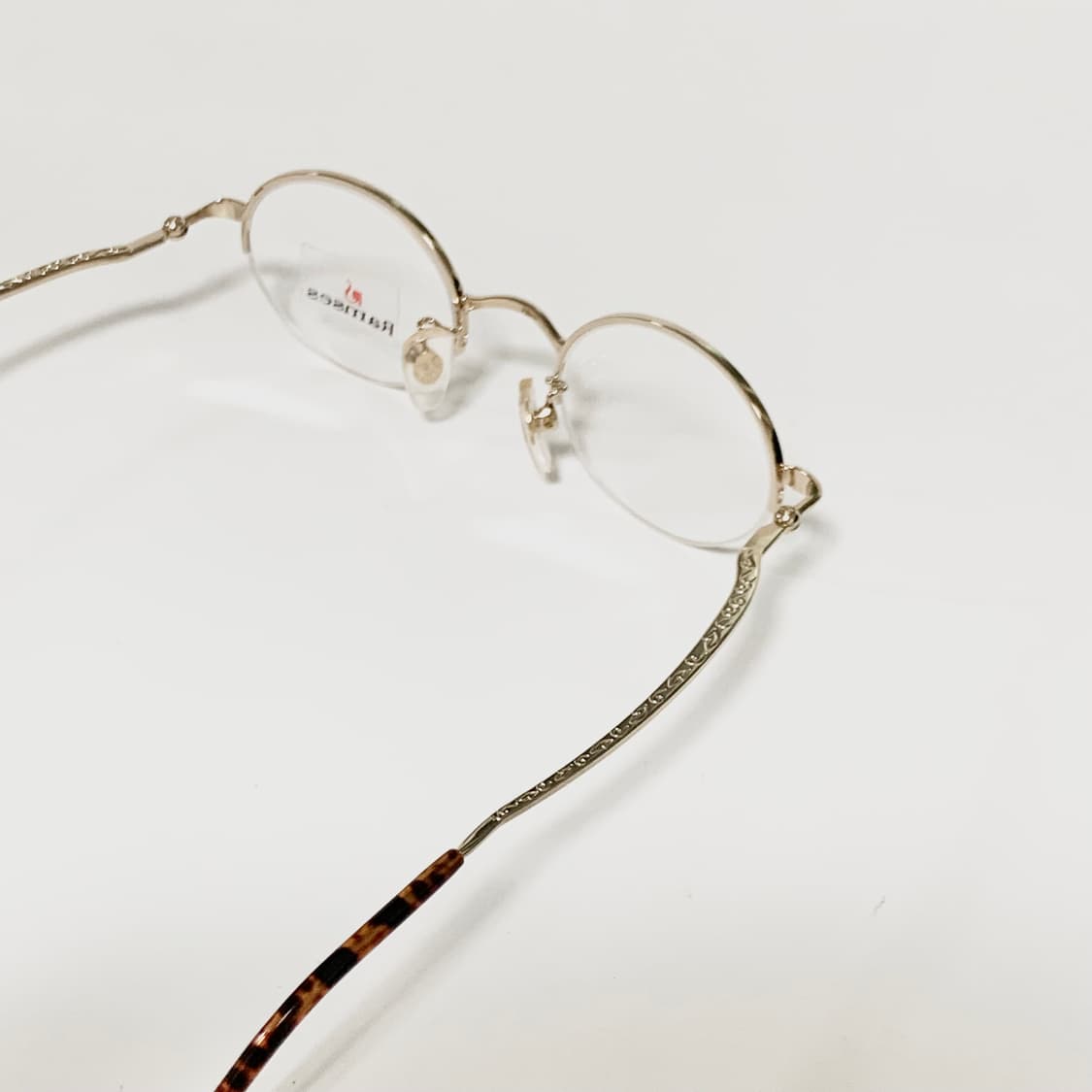 989 데드스탁 빈티지 메탈 안경테 라운드 골드 스몰사이즈 픽키 상품이미지6