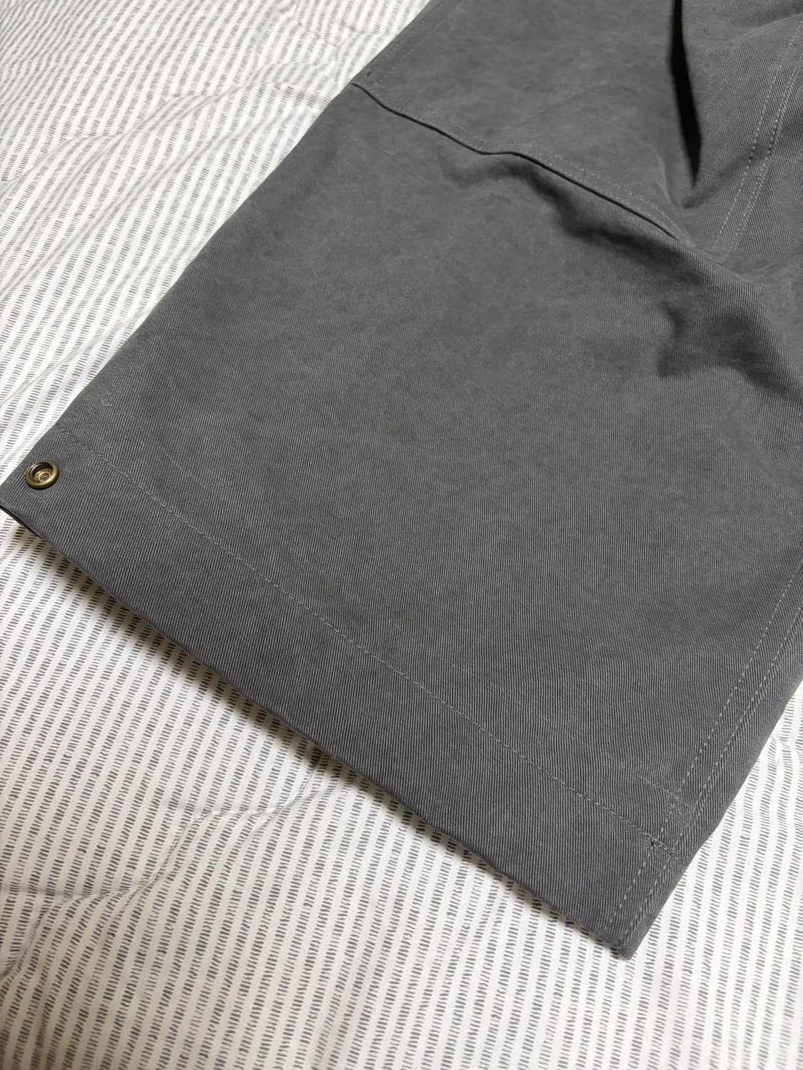 ETCE 더블니 코튼 팬츠 차콜 M 상품이미지3