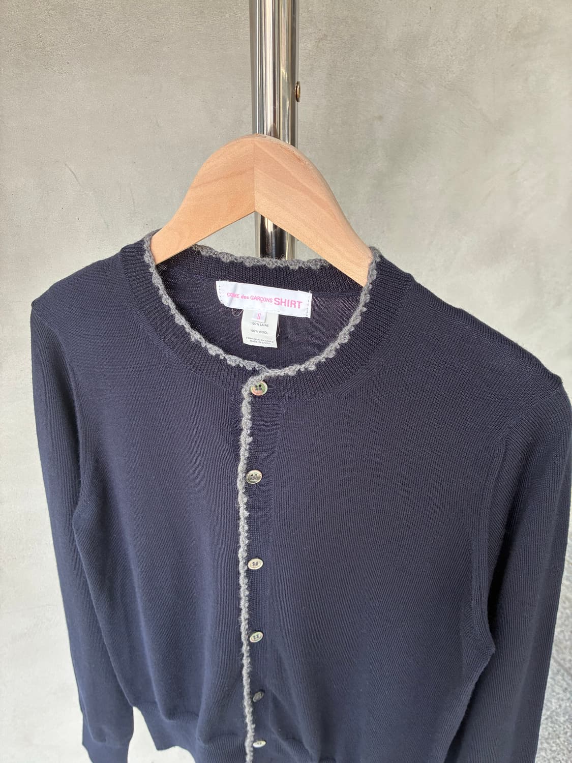 꼼데가르송 가디건 상품이미지6